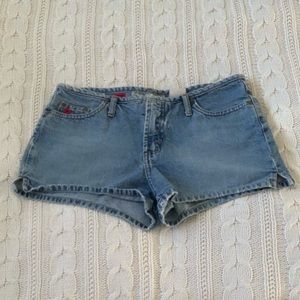 Vintage Paris Blues Daisy Dukes